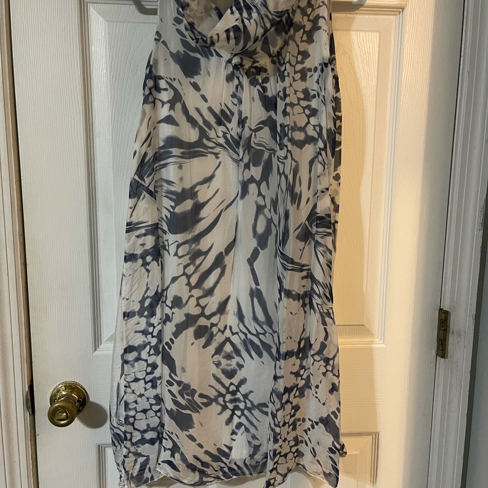 Silk sleeveless dress